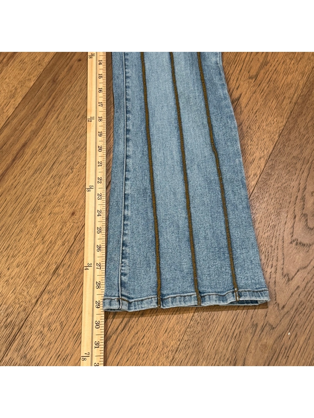 Y2K No Boundaries Women's Flared Jeans-Size 7 - Picture 6 of 6